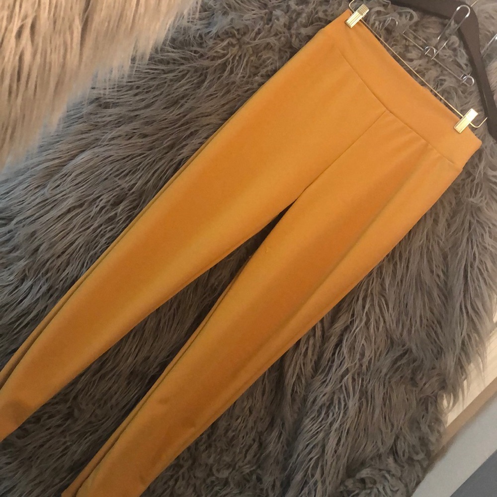 Mustard Yellow Pants